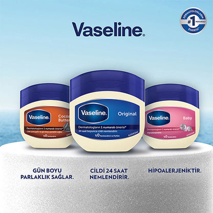 Vaseline Cocoa Butter Moisturizing Gel 3.38oz - Deep Hydration | Dermatologist Recommended by Beauty Care Bag