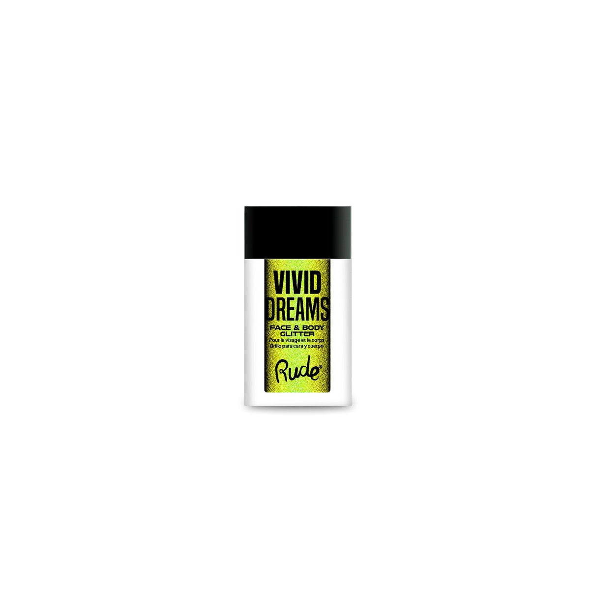 RUDE Vivid Dreams Face & Body Glitter - Diluted Reality by Avera Group