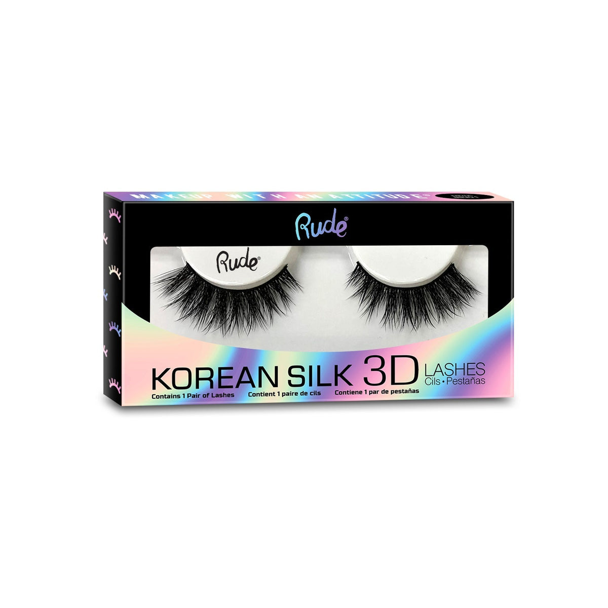 RUDE Lush - Korean Silk 3D Lashes - Audacious by Avera Group