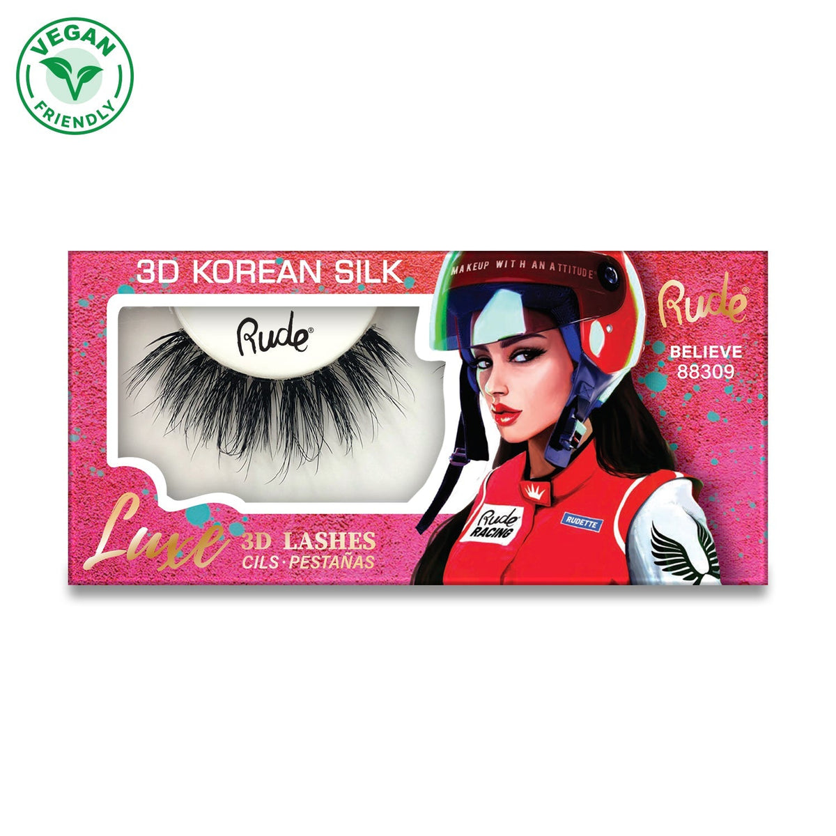 RUDE Luxe 3D Korean Silk Lashes by Avera Group