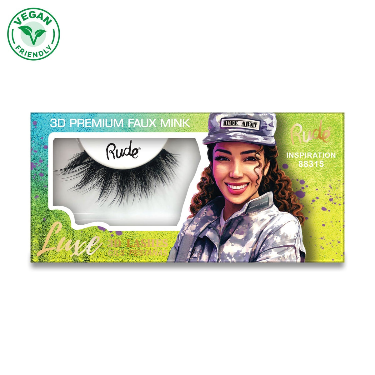 RUDE Luxe 3D Premium Faux Mink Lashes - Inspiration by Avera Group