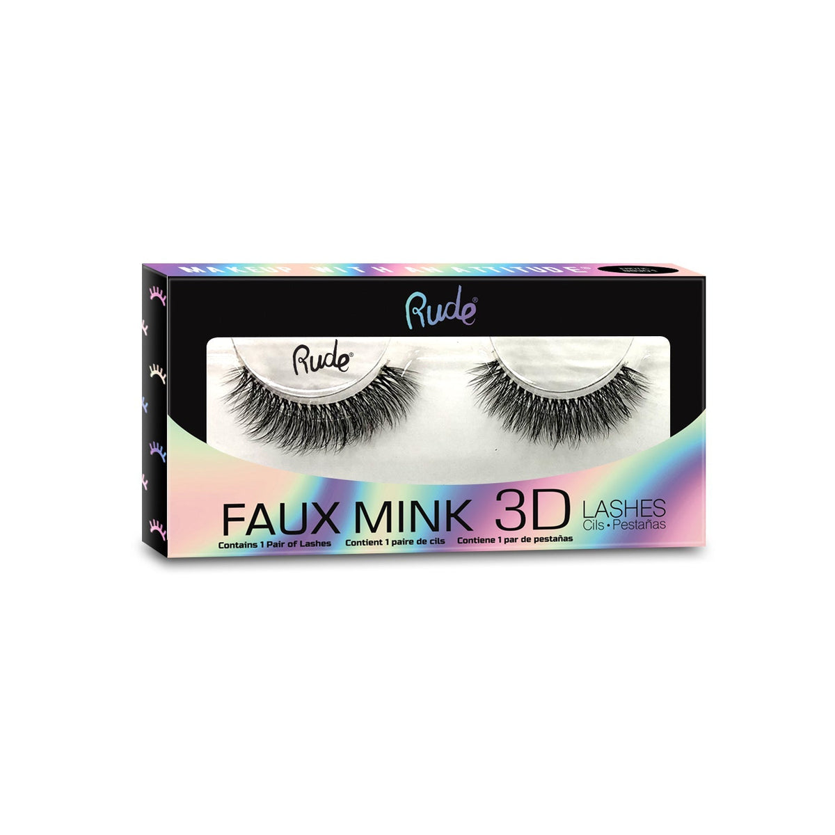 RUDE Lush - Faux Mink 3D Lashes - Transitionalist - Transitionalist by Avera Group