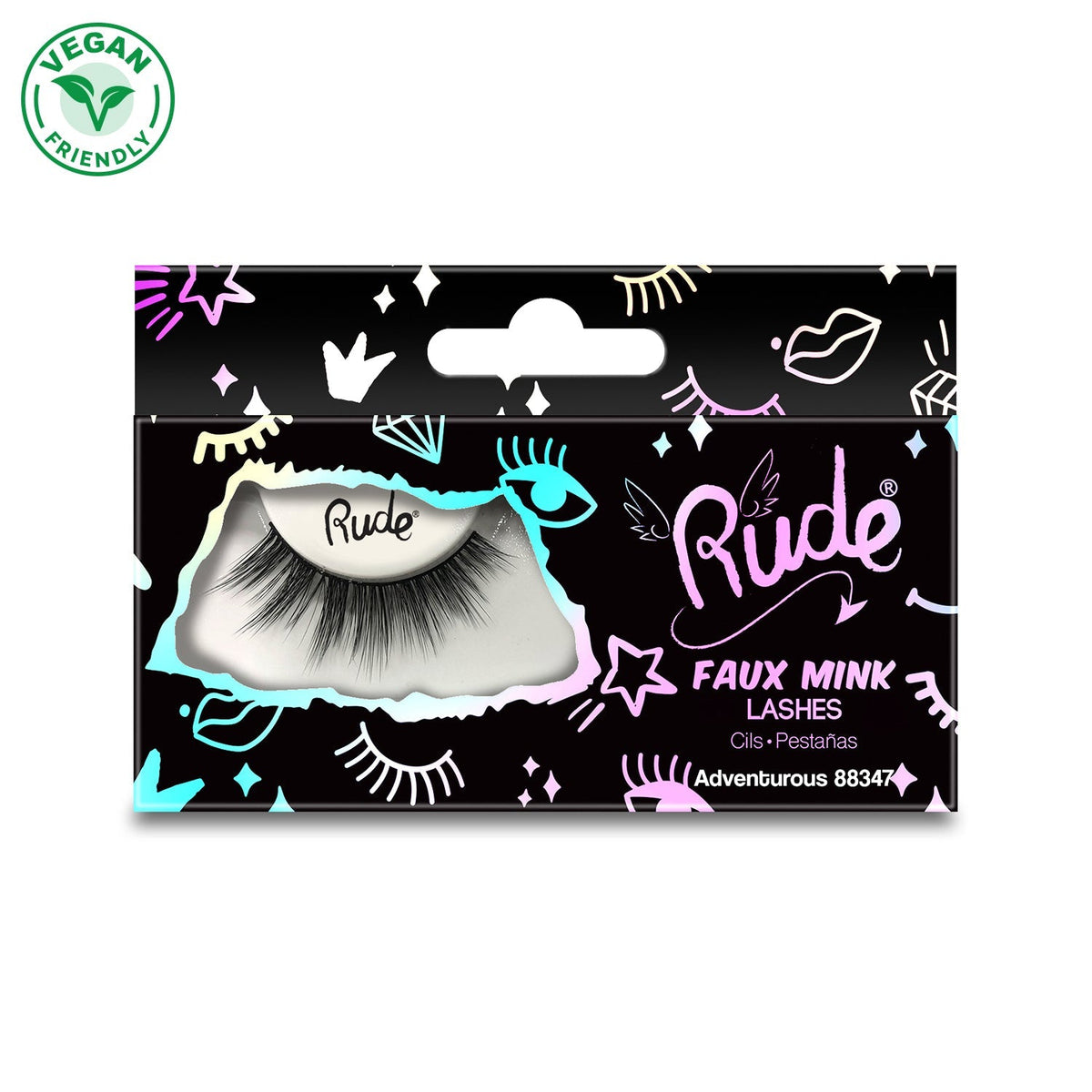 RUDE Essential Faux Mink 3D Lashes - Adventurous by Avera Group