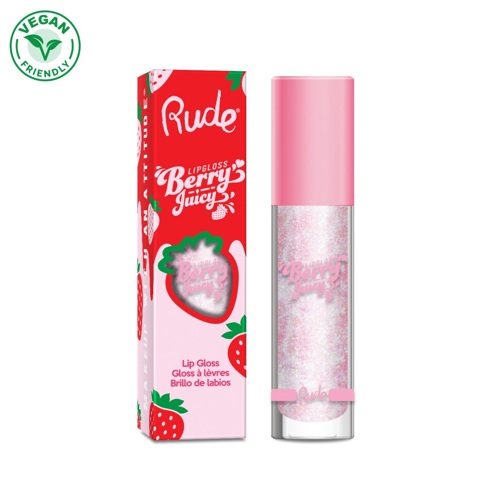 RUDE Berry Juicy Lip Gloss - Crystalize by Avera Group