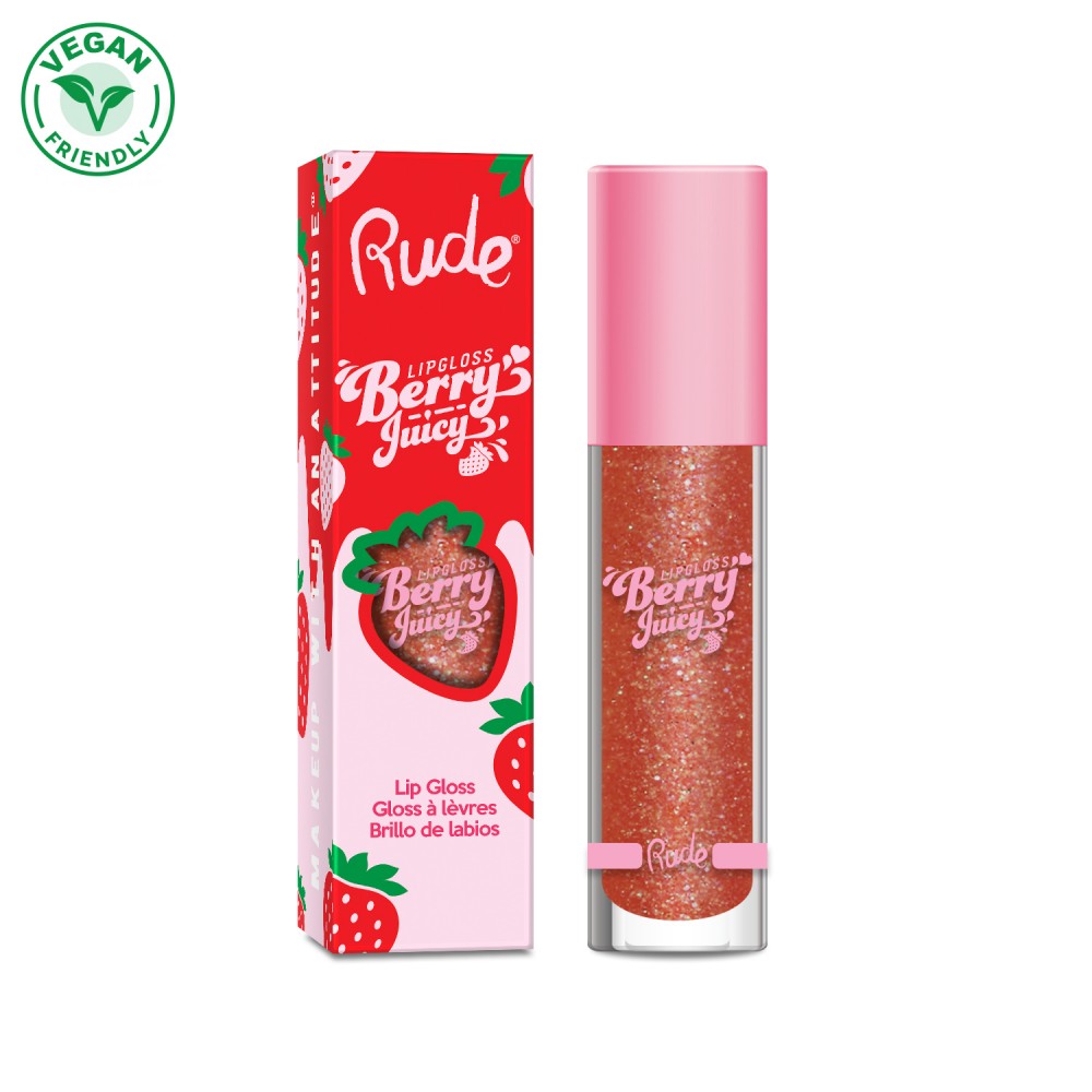 RUDE Berry Juicy Lip Gloss - So Fine by Avera Group