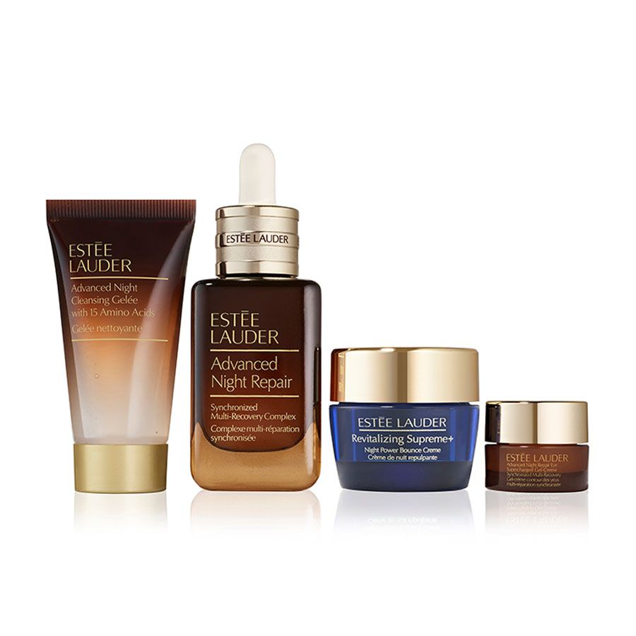 Estee Lauder Advanced Night Repair Skincare Set for Radiant Skin by Beauty Care Bag