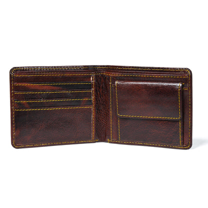 Ryan Classic Bi-Fold Wallet by Classy Leather Bags