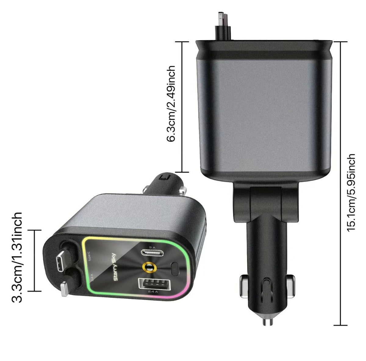StellarDrive Car Charger by V.I.P Digital Presence
