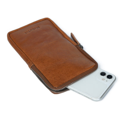Leather Mobile Sling 1.0 by Classy Leather Bags