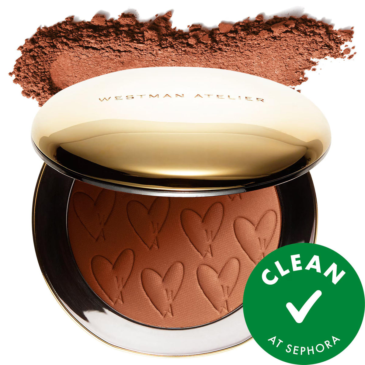 Beauty Butter Matte Powder Bronzer - Clean, Natural-Looking Bronzing for All Skin Types - Gluten-Free, Cruelty-Free Makeup by Beauty Care Bag