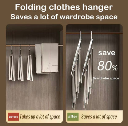 FoldSpace Pants Hanger by V.I.P Digital Presence