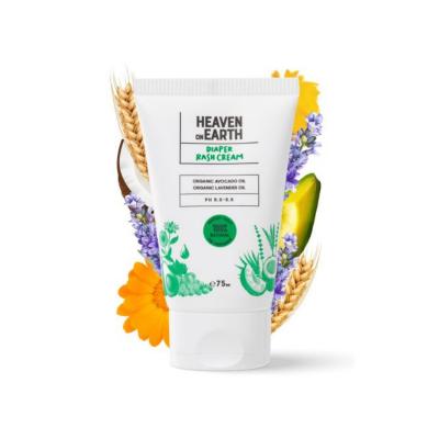 Heaven On Earth natural baby diaper cream with non-nano zinc oxide, 2.54 fl oz