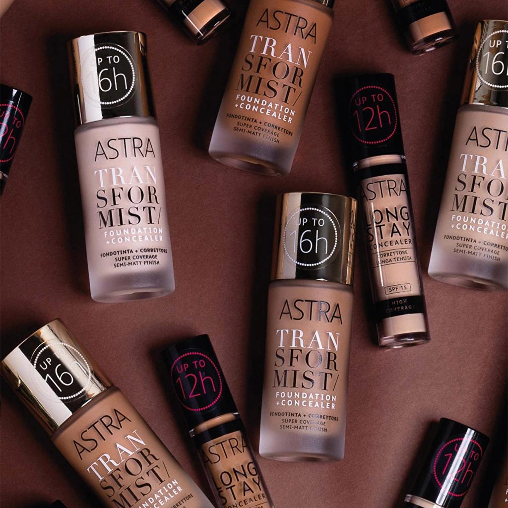Astra Transformist Foundation & Concealer in Alabaster 20ml by Beauty Care Bag