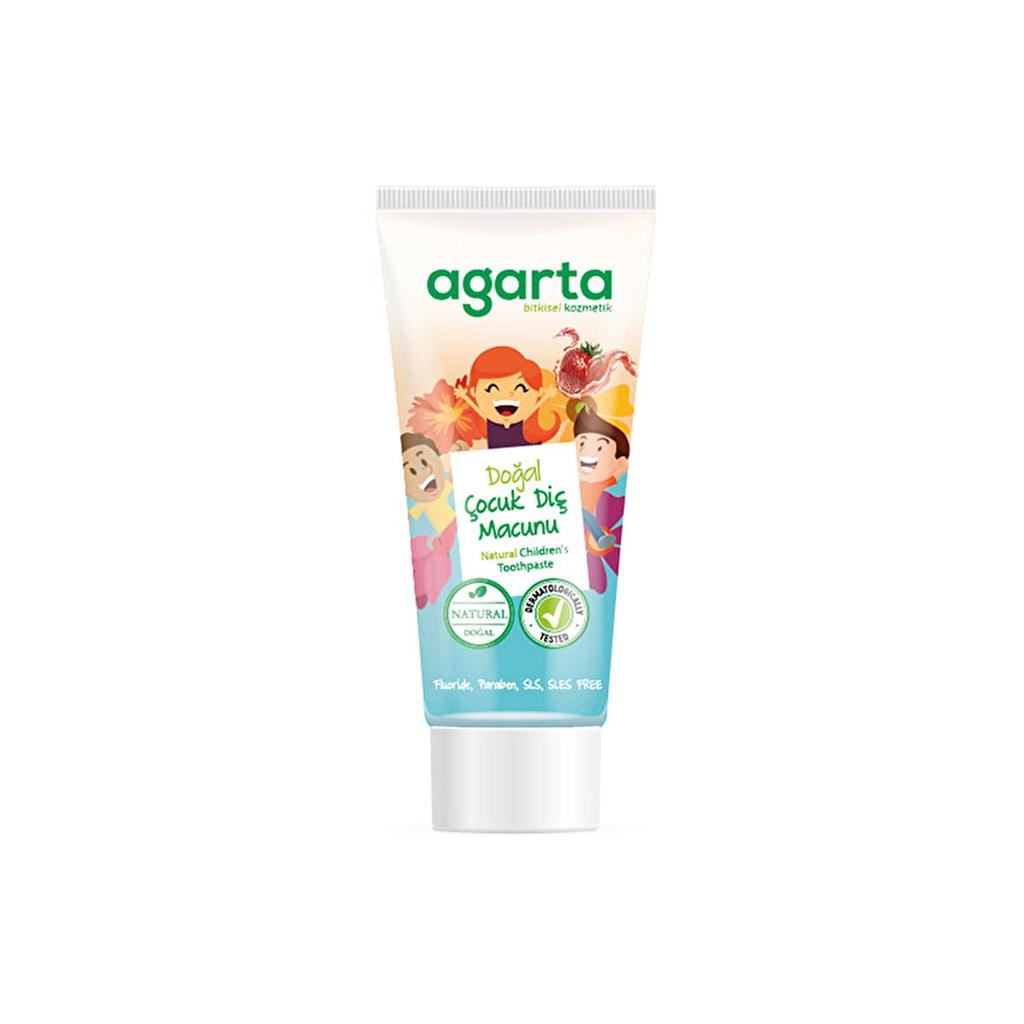 Agarta Strawberry Fluoride-Free Kids Toothpaste 75 ml by Beauty Care Bag