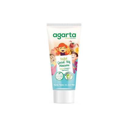 Agarta Strawberry Fluoride-Free Kids Toothpaste 75 ml by Beauty Care Bag