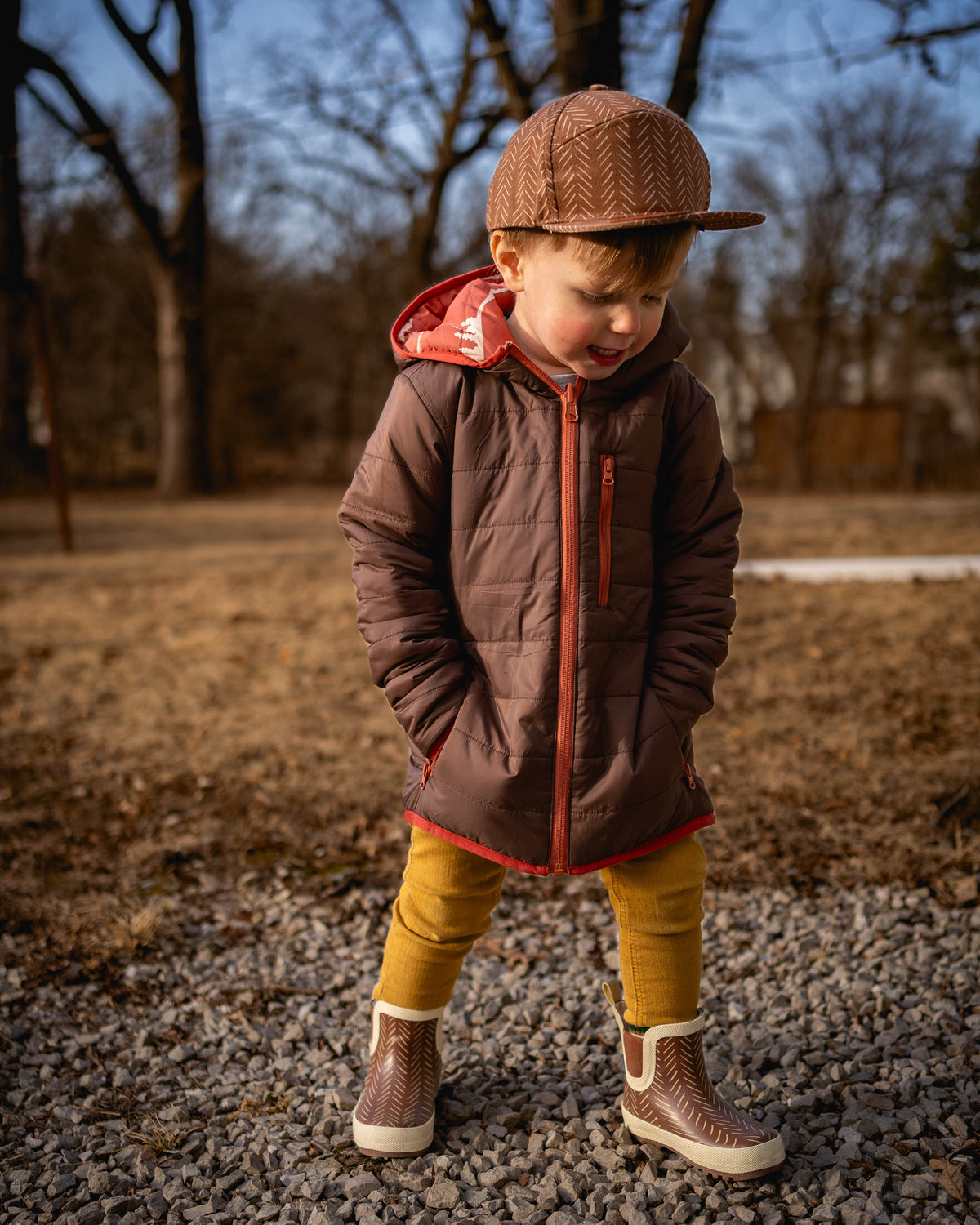 Hills Lightweight Reversible Puffy Jacket - Kids Mountain Adventure Gear by Keep the Littles Wild