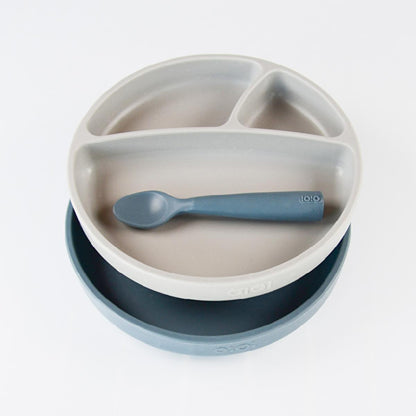 OiOi food-grade silicone suction baby plate