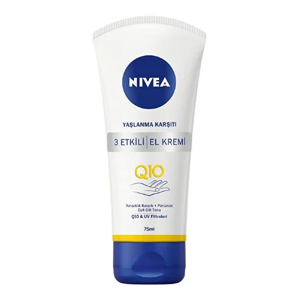 Nivea Q10 Hand Cream - Firm, Elastic Skin, 2.54 fl oz by Beauty Care Bag