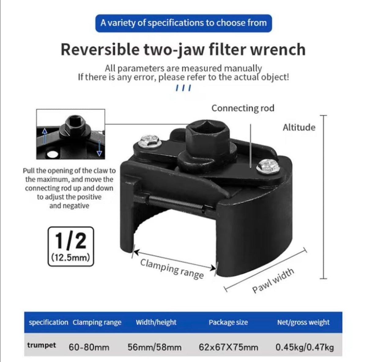 Garage-Grade Oil Filter Wrench by V.I.P Digital Presence