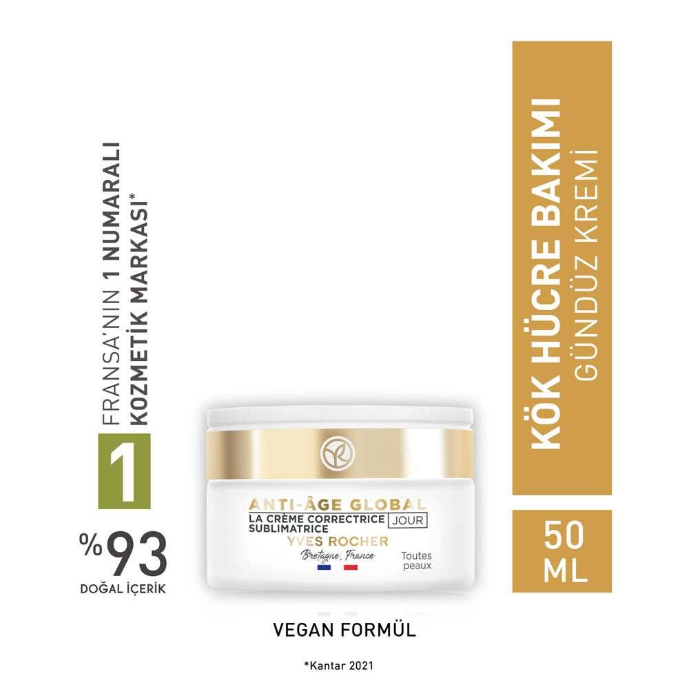 Gündüz Anti-Aging Day Cream with Plant Stem Cell Skincare - Moisturizing, Anti-Wrinkle Cream for Aging Skin by Beauty Care Bag