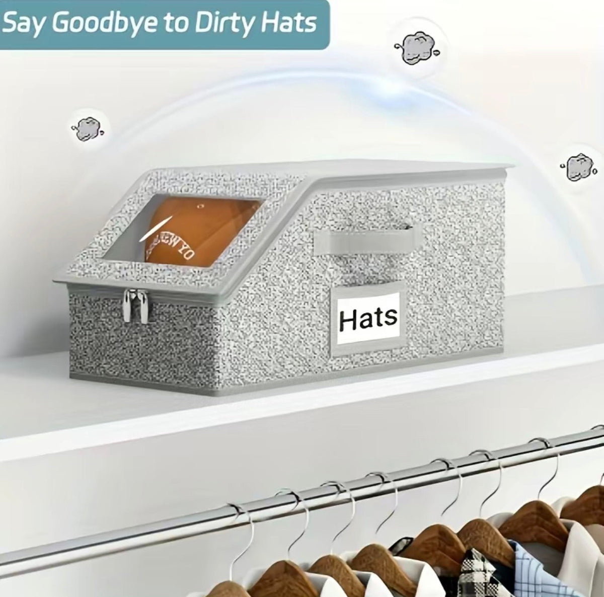 StackPro Baseball Cap Organizer by V.I.P Digital Presence