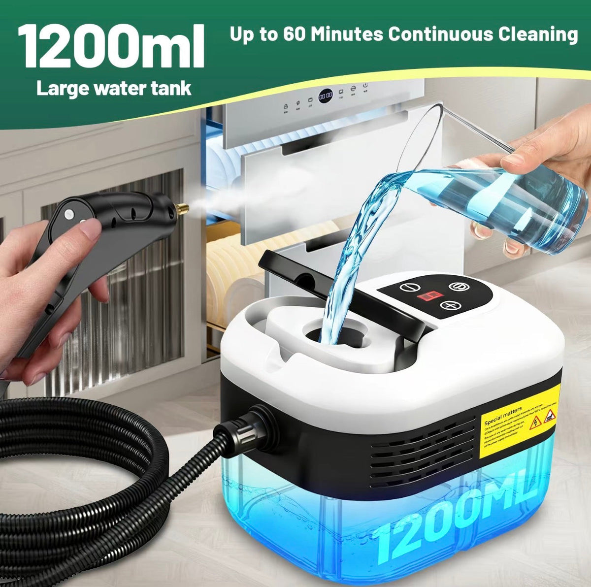 TurboSteam Portable Cleaner by V.I.P Digital Presence