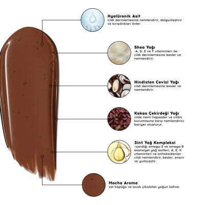 Cream Co. 3 in 1 Lip Balm - Mocha Tinted, Hyaluronic Acid & Ceramide - Moisturizing, Repairing, Vegan by Beauty Care Bag
