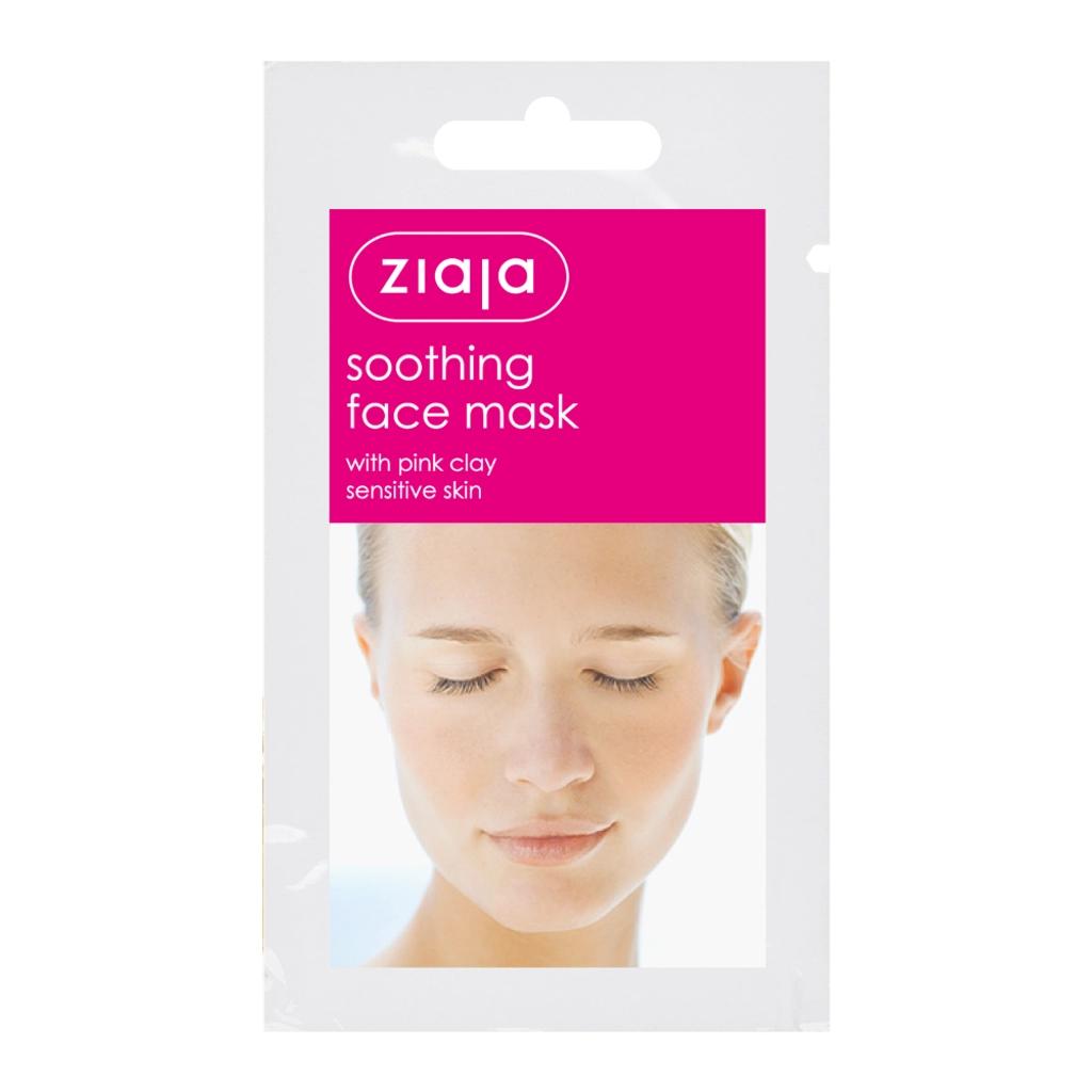 Ziaja Soothing Pink Clay Face Mask for Sensitive Skin 7 ml by Beauty Care Bag