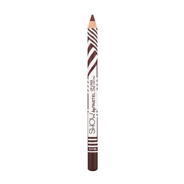Pastel Show By Pastel Long Lasting Lip Liner 214: Define, Contour & Prevent Smudging For Vibrant Lip Color All Day. by Beauty Care Bag