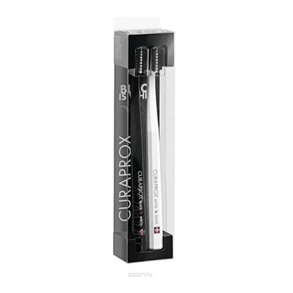 Curaprox Ultra-Soft Manual Toothbrush for Sensitive Teeth and Gums - Curaprox 5100 Model, Pack of 2 by Beauty Care Bag