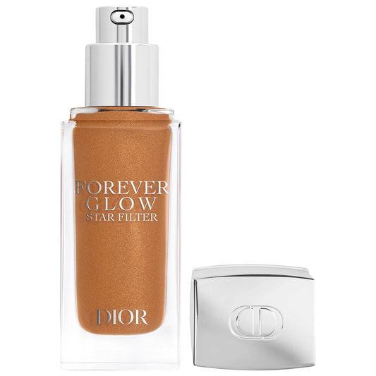 Forever Glow Star Filter: Radiant Liquid Illuminator & Complexion Enhancer for Bright, Smooth, Hydrated Skin - Natural Origin Makeup by Beauty Care Bag