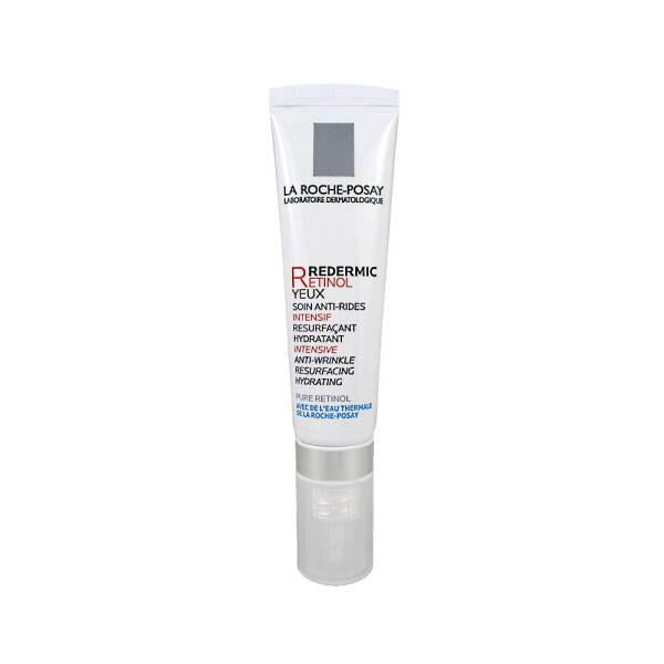La Roche-Posay Redermic R Yeux: Anti-Aging Eye Cream for Sensitive Skin - Reduce Wrinkles & Rejuvenate, Gentle & Effective, .51 fl oz by Beauty Care Bag
