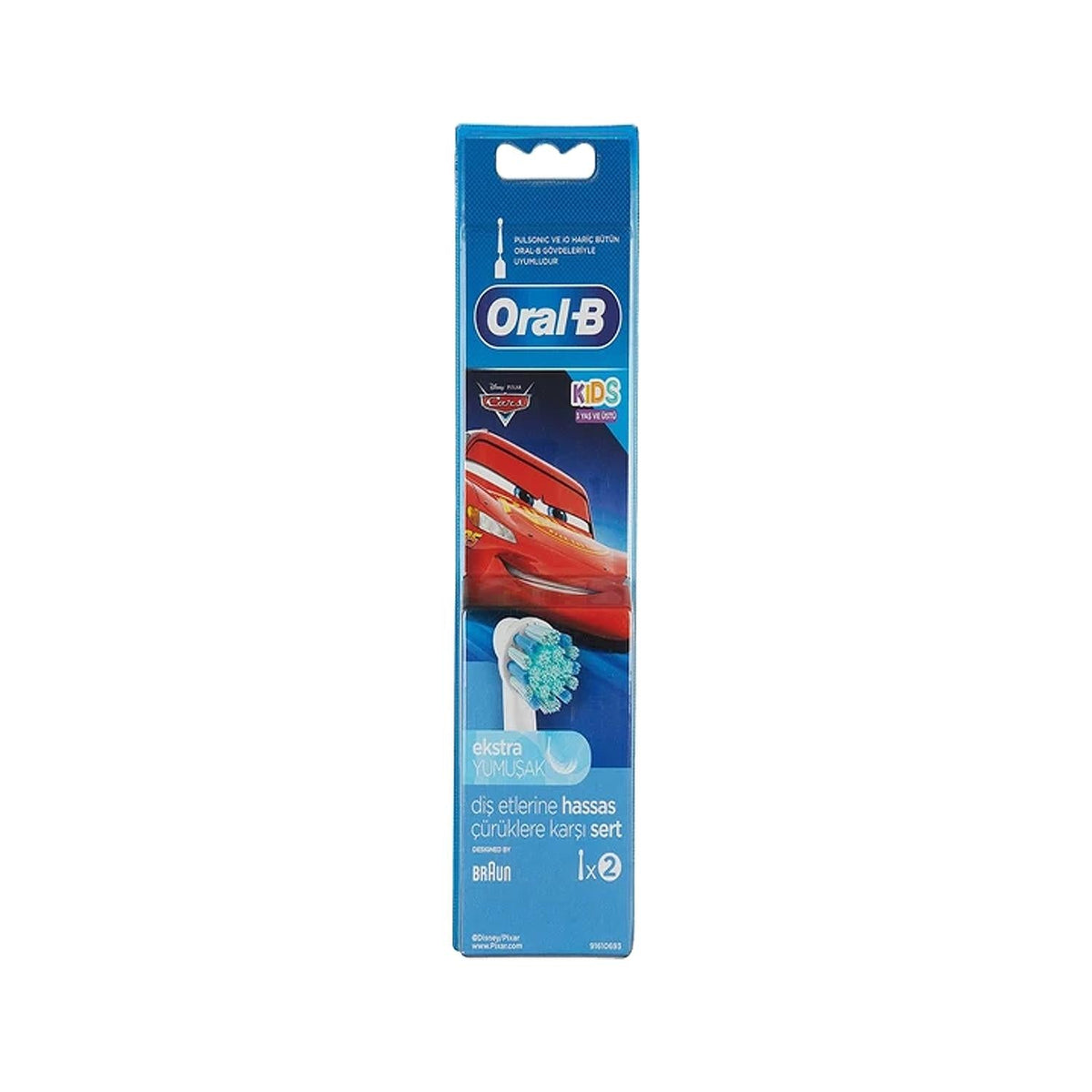 Oral-B Replacement Toothbrush Heads for Kids - 2 Pack, Compatible with Oral-B Electric Toothbrush Handles, Gentle on Children's Teeth and Gums by Beauty Care Bag