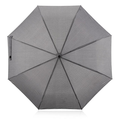 Eklips Black Houndstooth Automatic Umbrella by Beauty Care Bag