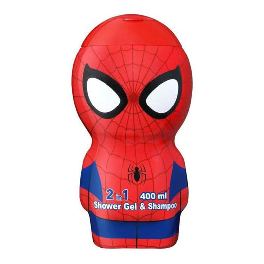 Air Val International Spiderman 2-in-1 Shower Gel & Shampoo 400 ml by Beauty Care Bag