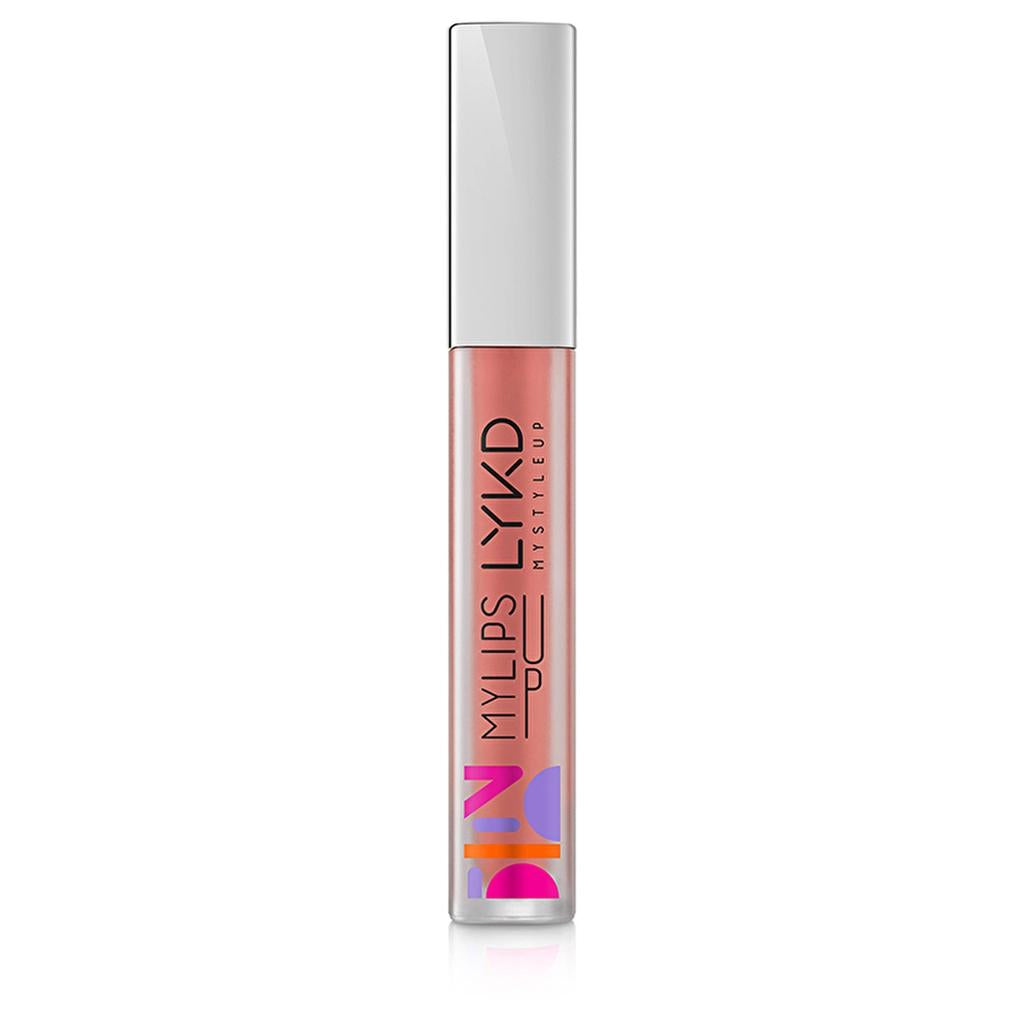 LYKD Liquid Matte Lipstick Velvet Finish 117 Naked Nude by Beauty Care Bag