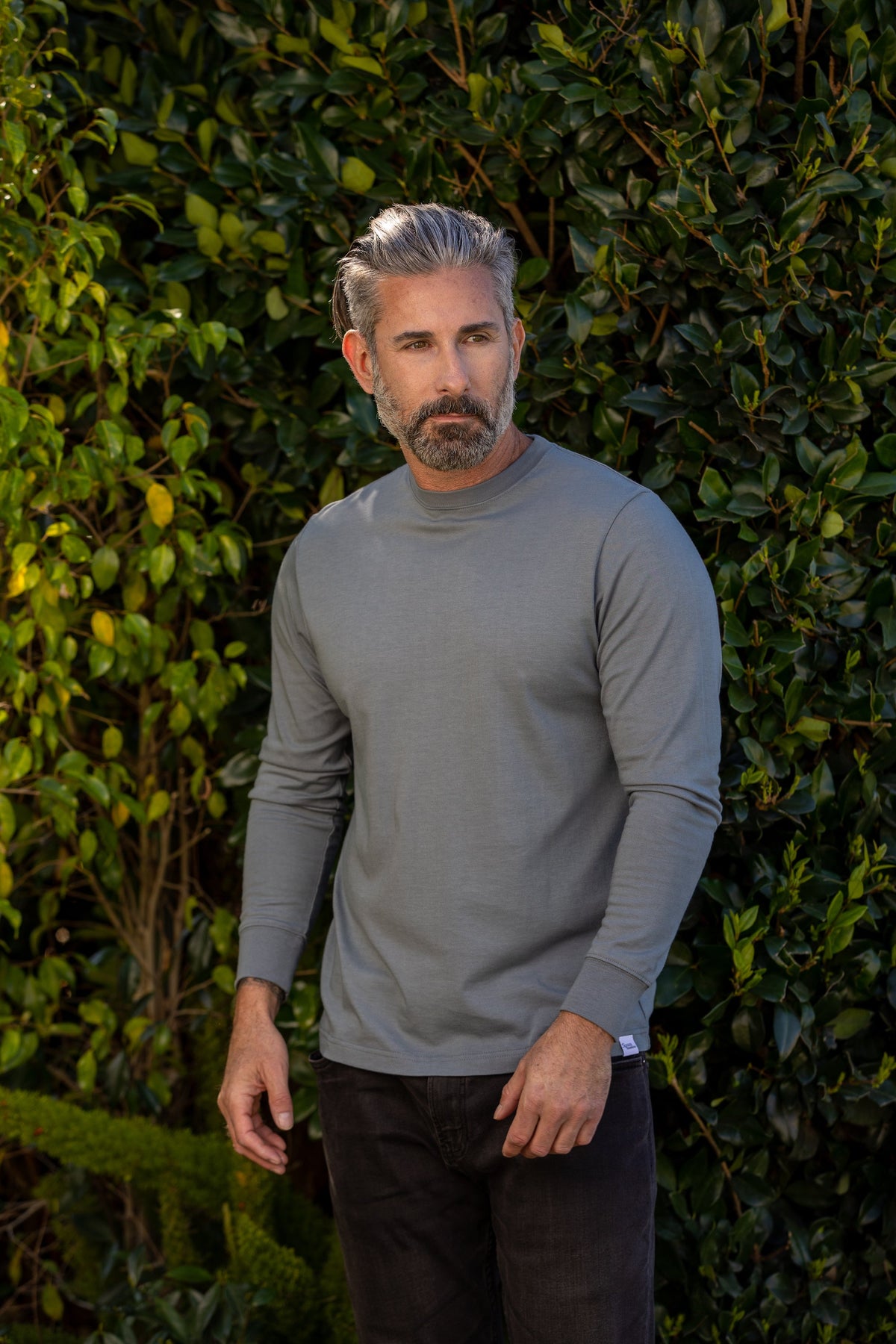 Men's bamboo long sleeve T-shirt – view 6