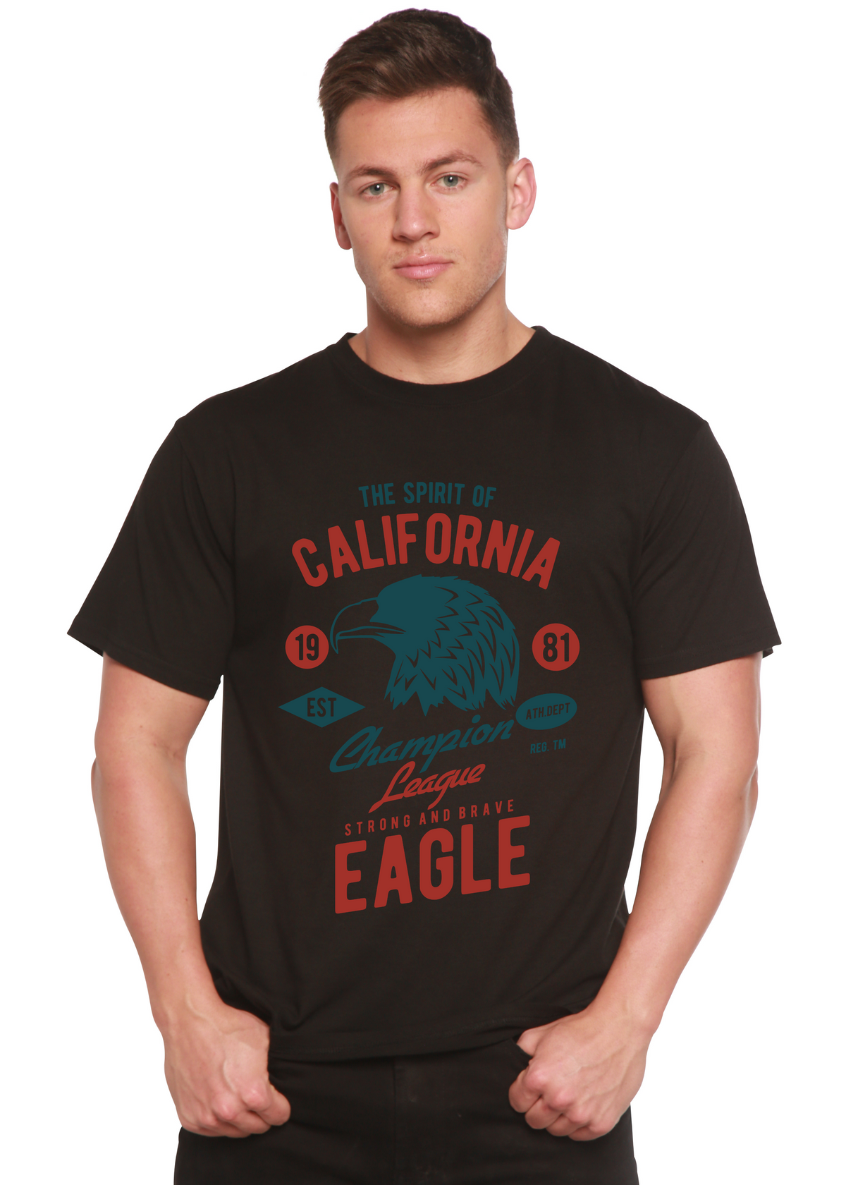 Men's bamboo graphic T-shirt – view 8