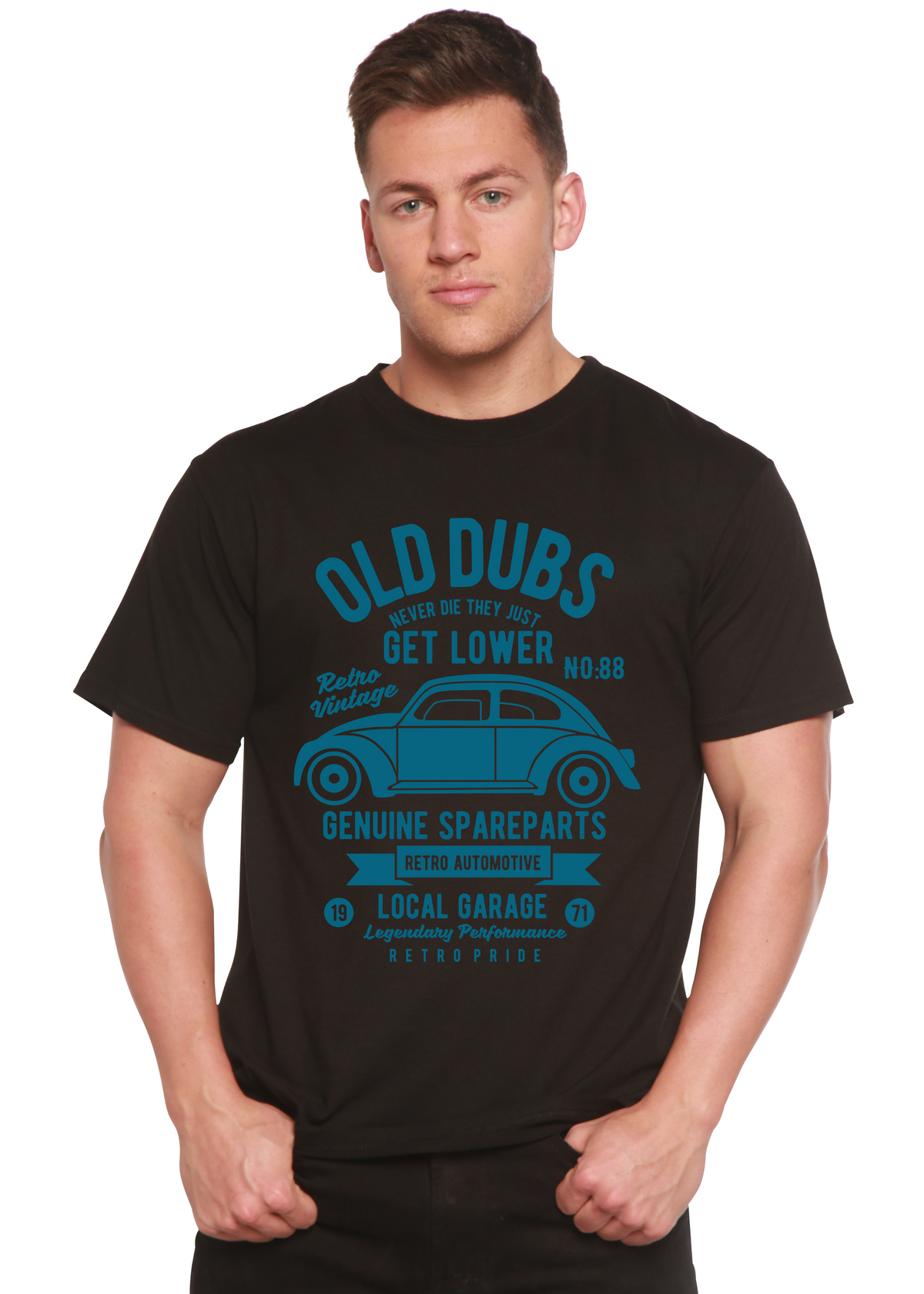Old Dubs men's bamboo graphic T-shirt – view 8