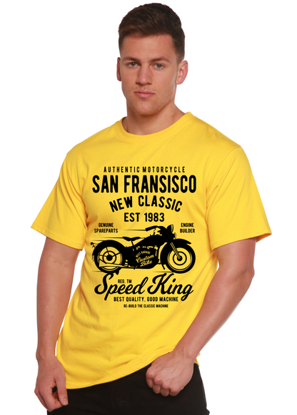 San Francisco men's bamboo graphic T-shirt – view 5