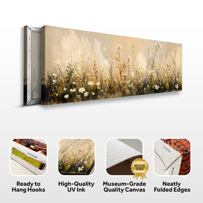 Flower Field Wall Art by Tailored Canvases