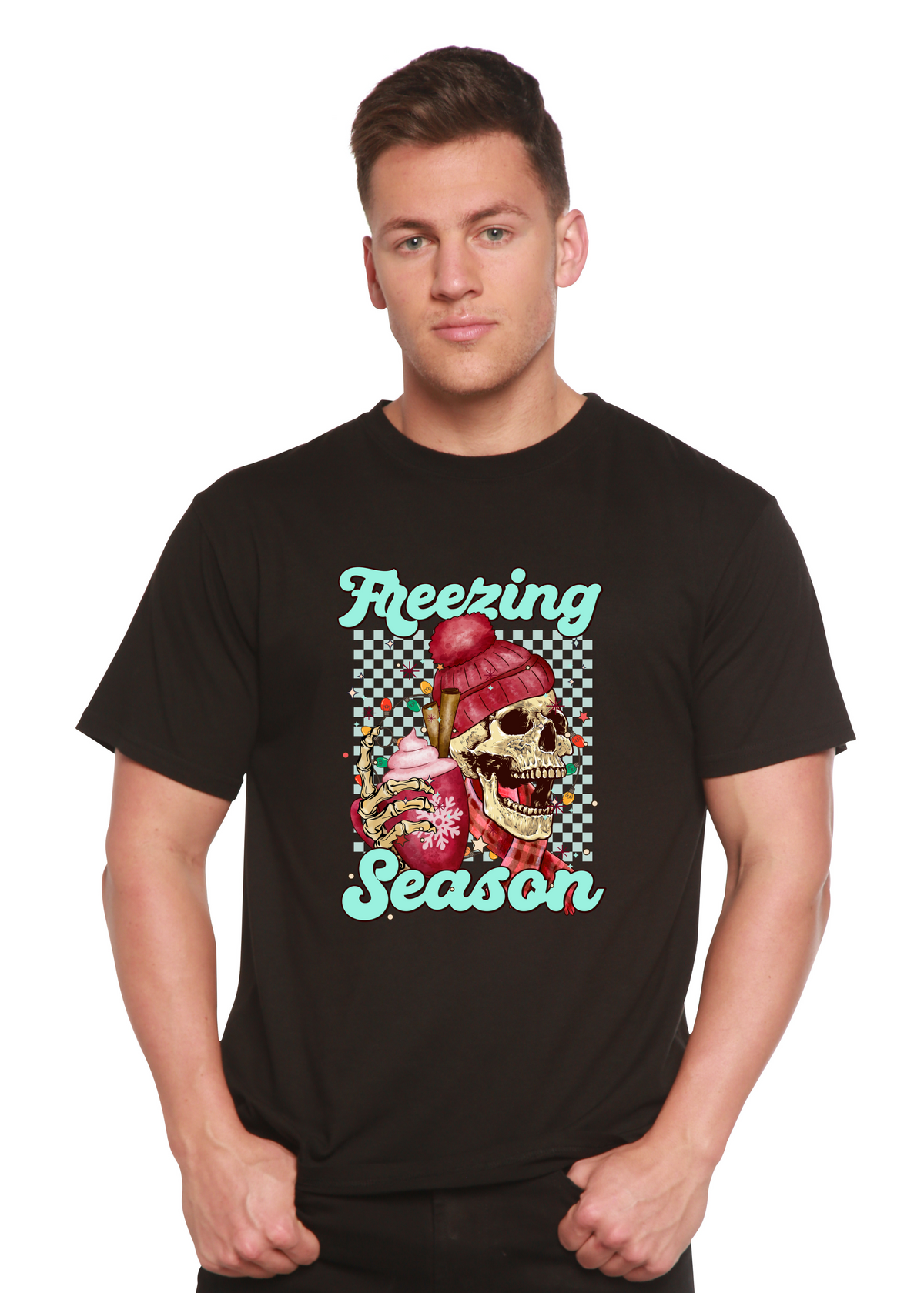 Freezing Season unisex bamboo graphic T-shirt – view 12