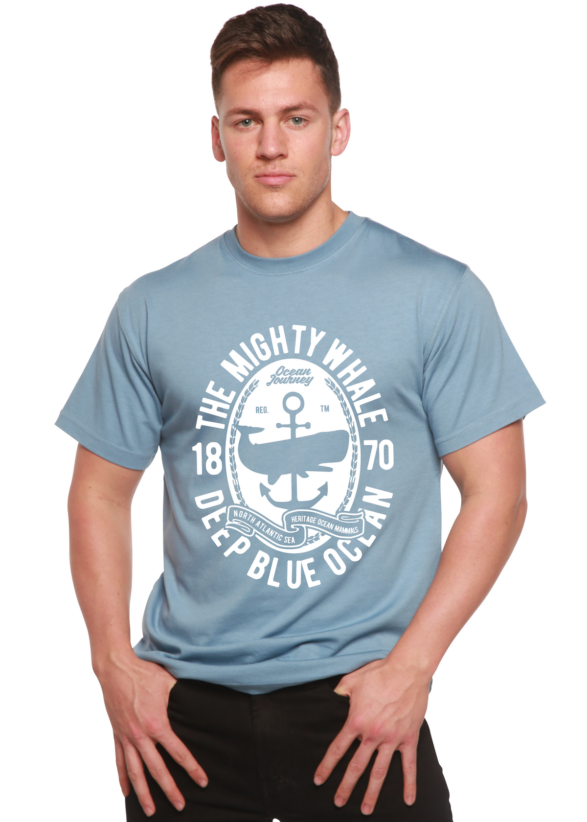 The Mighty men's bamboo graphic T-shirt – view 8