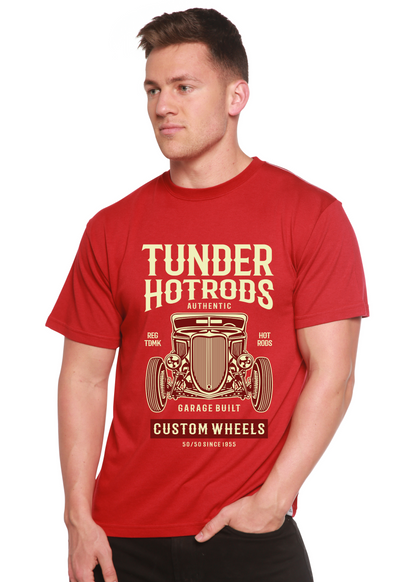 Thunder Hot men's bamboo graphic T-shirt – view 9