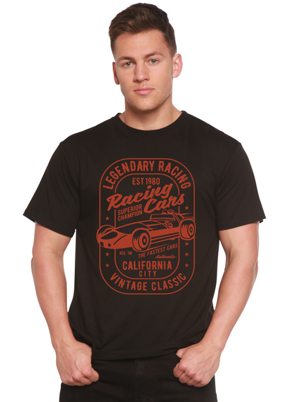 Legendary Racing Cars men's bamboo graphic T-shirt – view 7