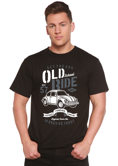 Old School Ride men's short sleeve graphic T-shirt in bamboo viscose and organic cotton