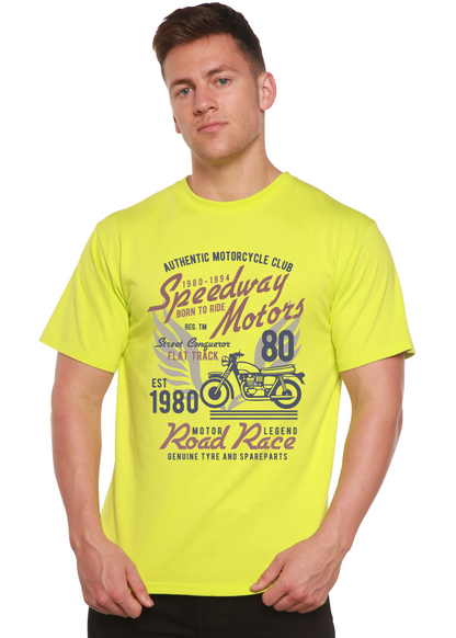 Speedway Motor men's bamboo graphic T-shirt – view 7