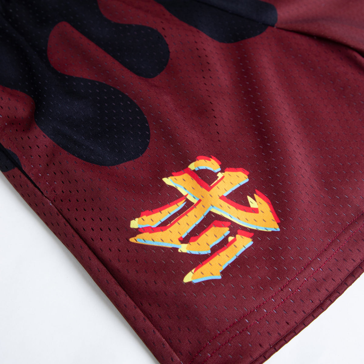Upper Moon Two anime mesh shorts – view 2