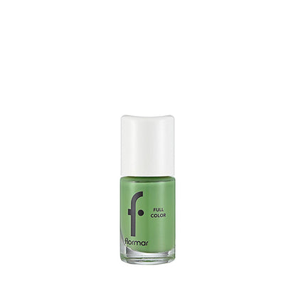 Flormar Full Color Fresh Start: High Pigment, Long Lasting, Glossy Green Nail Polish - Chip Resistant, Vibrant Color by Beauty Care Bag