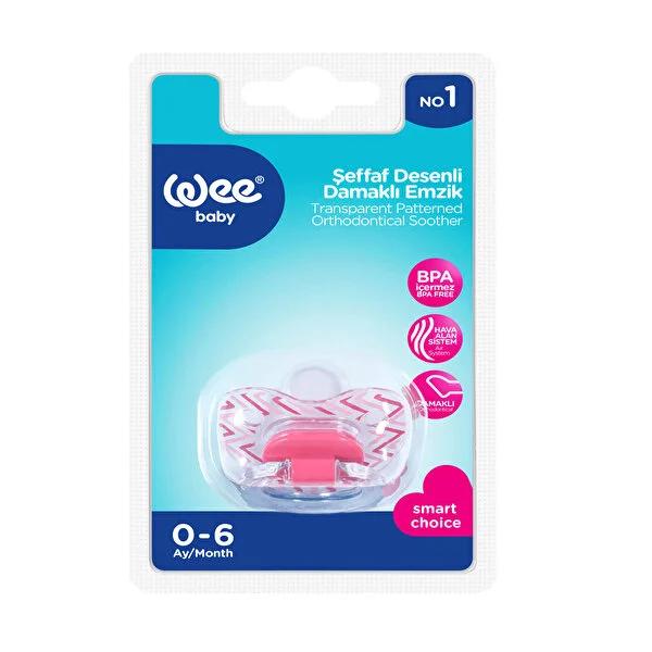 Wee Baby Orthodontic Pacifier for Infants 0-6 Months - Comfort & Natural Development by Beauty Care Bag